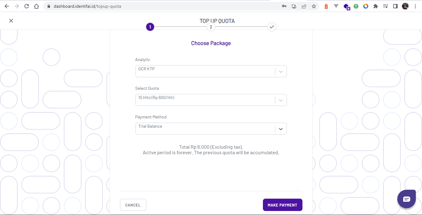 buy or top up OCR balance